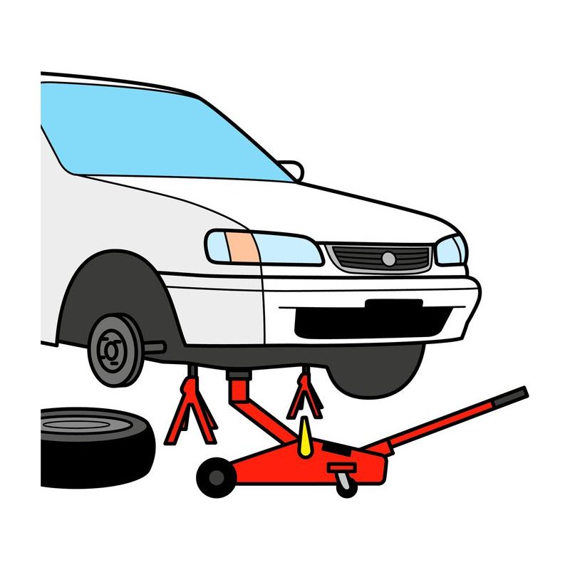 EXTOL PREMIUM ZVEDÁK HYDRAULICKÝ POJEZDOVÝ, 2T, ZDVIH 135-335MM, 8861400 - ZVEDÁKY - DÍLNA A GARÁŽ