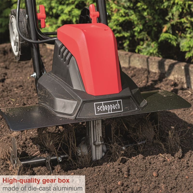 SCHEPPACH MTE 460 KULTIVÁTOR S ELEKTRICKÝM MOTOREM 1500 W - ELEKTRICKÉ KULTIVÁTORY - ZAHRADA