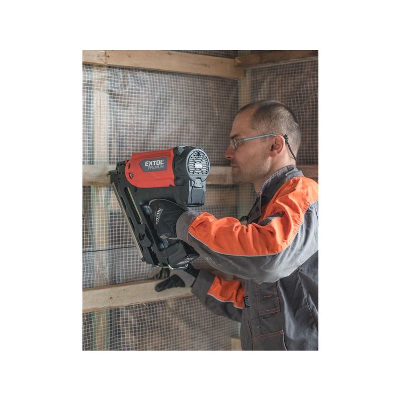 EXTOL PREMIUM HŘEBÍKOVAČKA NA KONSTRUKCE, PLYNOVÁ, 8894580 - AKU SPONKOVAČKY, HŘEBÍKOVAČKY - AKU NÁŘADÍ