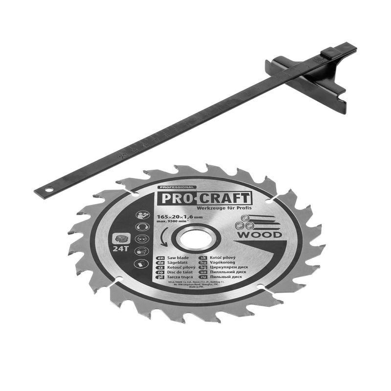 AKU KOTOUČOVÁ PILA PROCRAFT PCA24BB (BEZ BATERIE A NABÍJEČKY) | PCA24BB PROCRAFT - PILY DO 165MM - AKU NÁŘADÍ