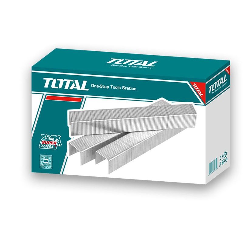 TOTAL SPONKY DO VÁZACÍCH KLEŠTÍ THTPTM1251, 10000KS, THTPTM1251S - SPONY DO SPONKOVAČKY - PŘÍSLUŠENSTVÍ