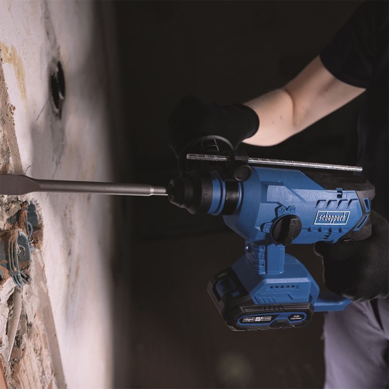 SCHEPPACH BC-RHD230-X AKU 20 V IXES VRTACÍ/SEKACÍ KLADIVO (BEZ BATERIE A NABÍJEČKY) - AKU VRTACÍ, SEKACÍ A KOMBINOVANÁ KLADIVA - AKU NÁŘADÍ