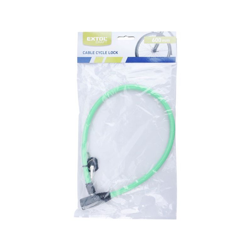 EXTOL CRAFT ZÁMEK NA KOLO - LANKO, 600MM, 9395 - ZÁMKY NA KOLO - DÍLNA A GARÁŽ