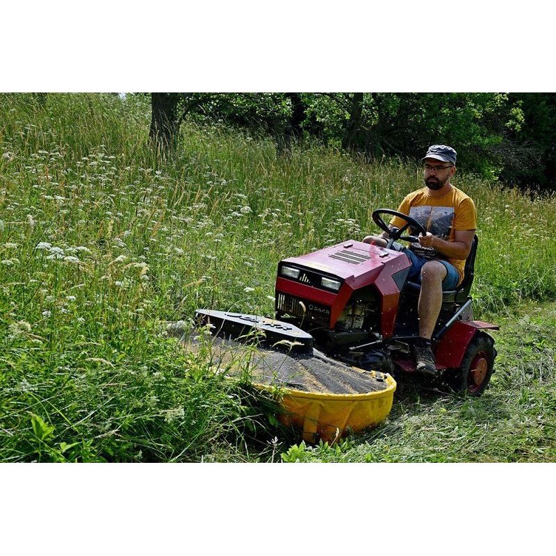 POHONNÁ JEDNOTKA PANTER FD52V S CEPÁKOVÝM MULČOVAČEM MC100 - DAKR - PANTER SYSTÉM - ZAHRADA