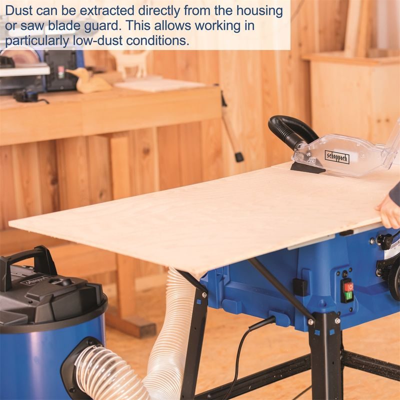 SCHEPPACH HS 100 S SPECIAL EDITION STOLOVÁ PILA + KOTOUČ PRO JEMNÉ ŘEZY - STOLNÍ PILY - ELEKTRICKÉ NÁŘADÍ