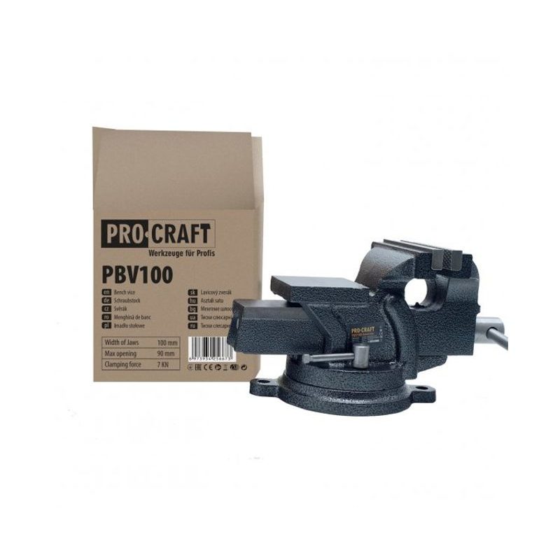 SVĚRÁK S KOVADLINOU PROCRAFT PBV100 | PBV100 PROCRAFT - SVĚRÁKY - DÍLNA A GARÁŽ