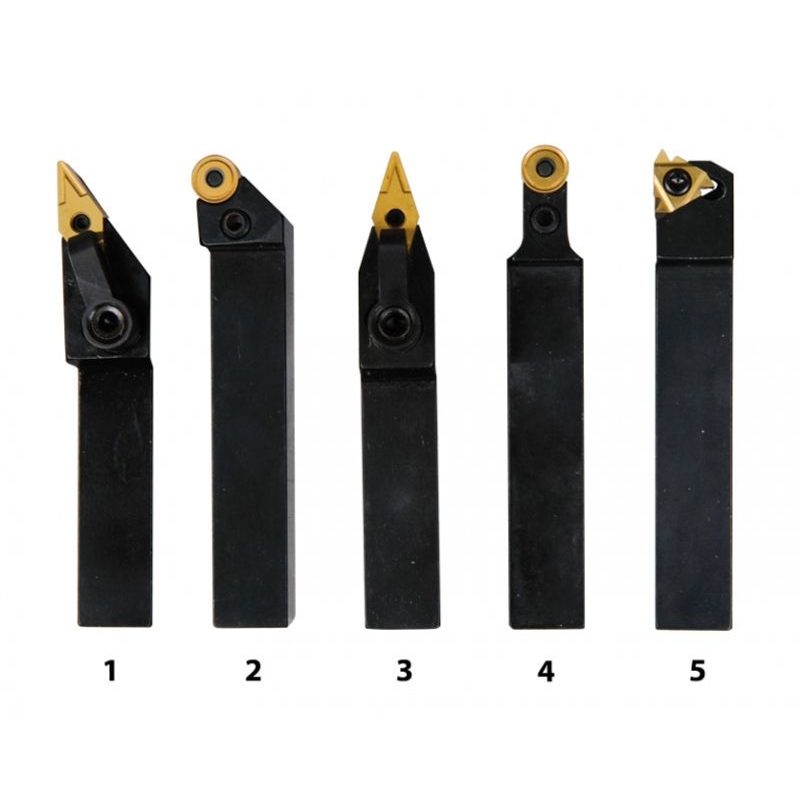 SOUSTRUŽNICKÉ NOŽE HM 16 MM, SADA - 5 KS - BOW1 - IMPORT - NOVÉ NÁŘADÍ A PRODUKTY