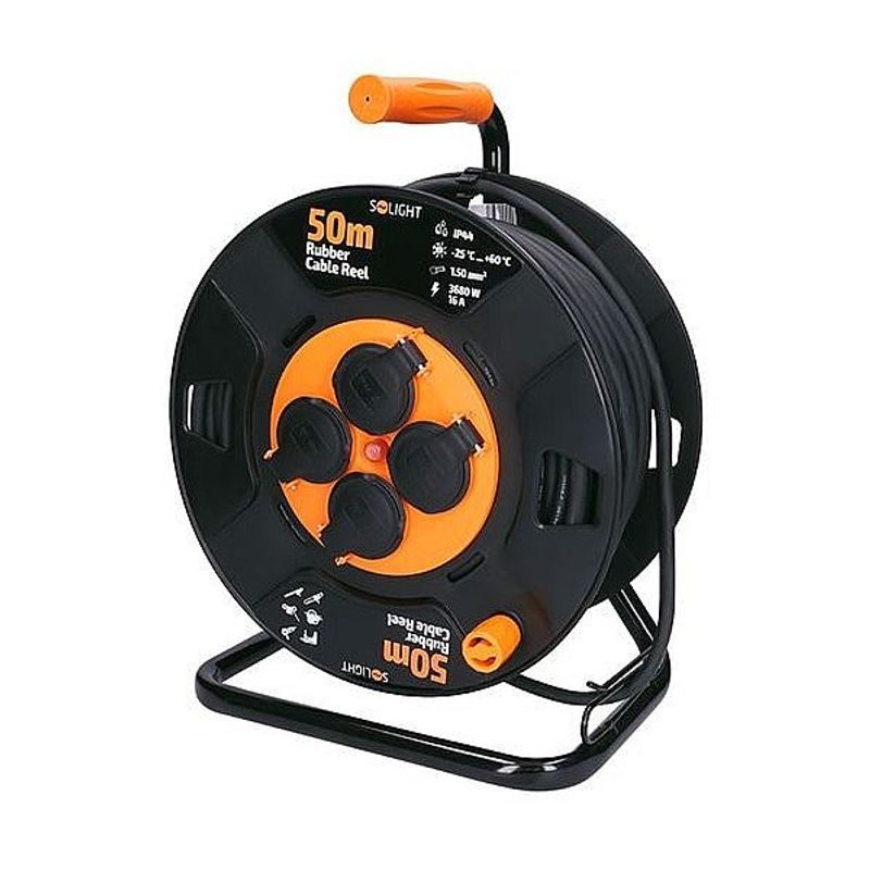 BUBEN VENKOVNÍ IP44 4Z, 50M - PRODLUŽOVACÍ KABELY - PŘÍSLUŠENSTVÍ