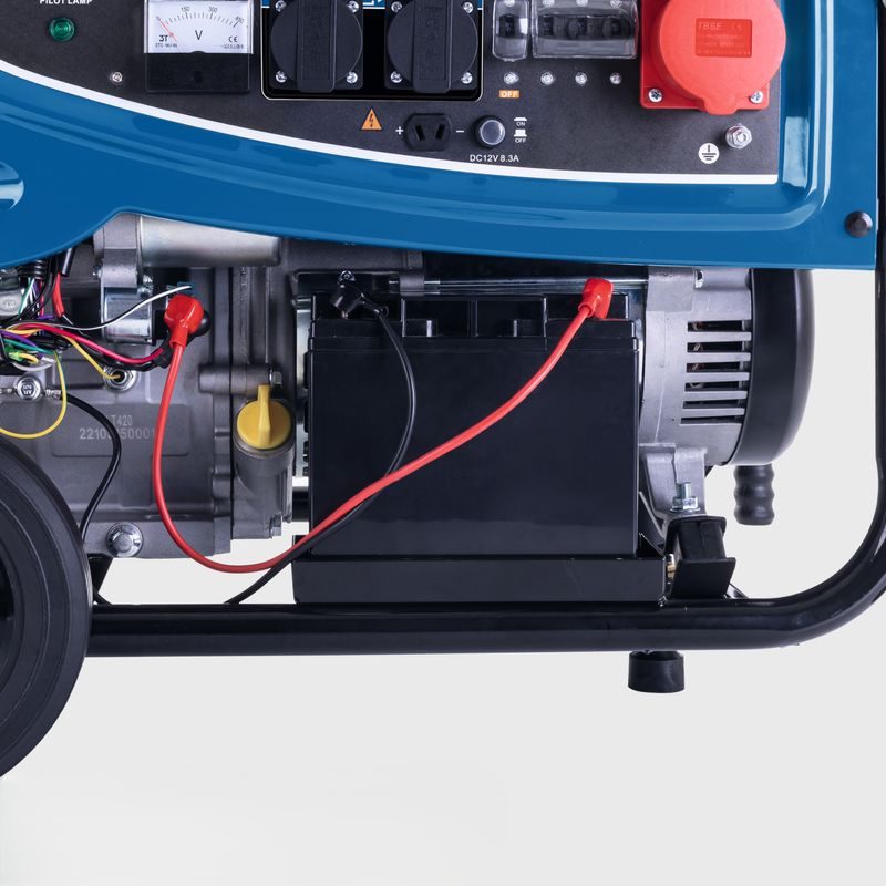 SCHEPPACH SG 7300 RÁMOVÁ ELEKTROCENTRÁLA 5500 W S AVR REGULACÍ A ELEKTROSTARTEM - TŘÍFÁZOVÉ ELEKTROCENTRÁLY - ELEKTROCENTRÁLY