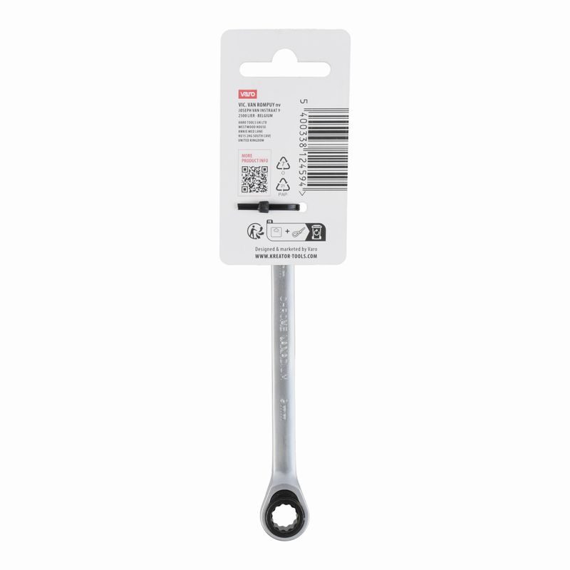 KREATOR KRTH30502 OBOUSTRANNÝ KLÍČ OČKO-RÁČNA/OTEVŘENÝ 9 MM - KLÍČE OČKO-RÁČNA/OTEVŘENÝ - RUČNÍ NÁŘADÍ