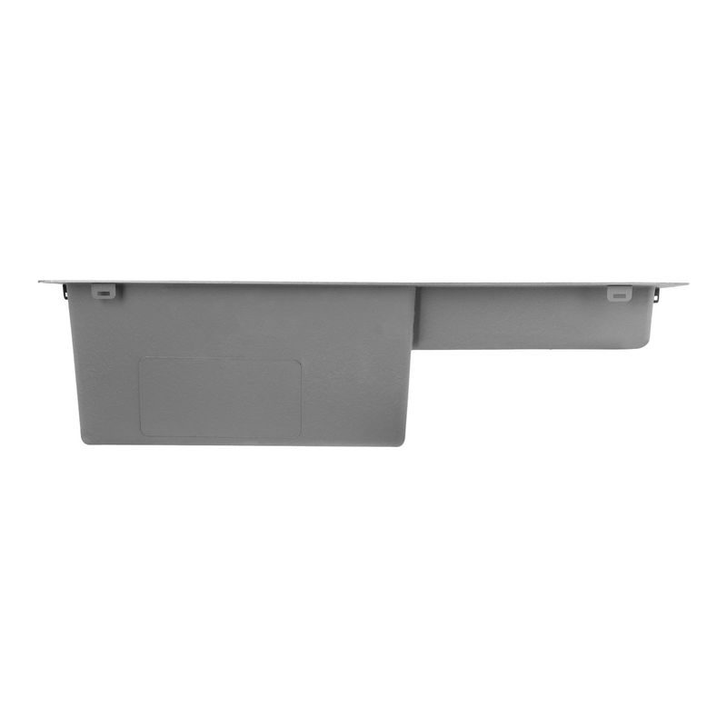 NEREZOVÝ DŘEZ MIXXUS MH7849L-HK GRAPHITE SE SIFONEM, GRAFITO | MH7849L-HK GRAPHITE MIXXUS - DŘEZY - SANITA