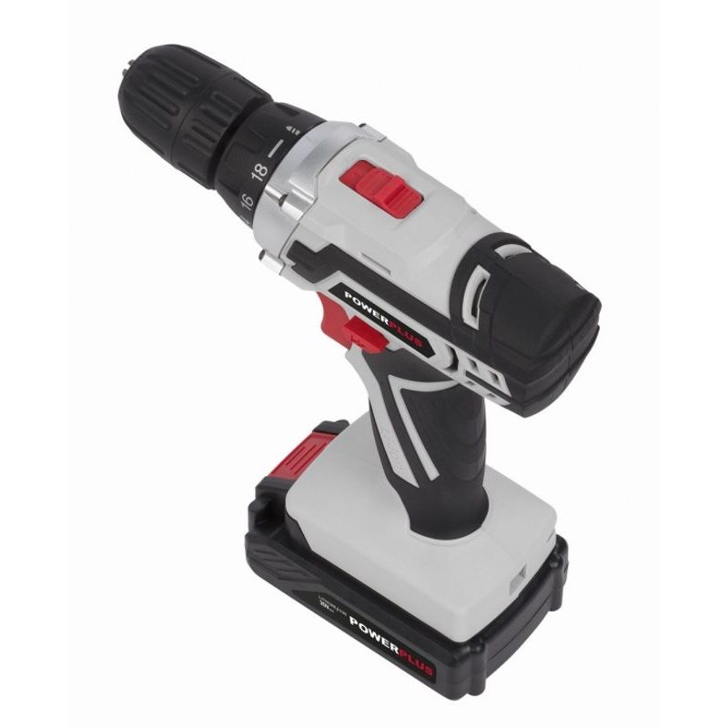 POWERPLUS POWC1071 AKU ŠROUBOVÁK / VRTAČKA 20V LI-ION - HOBBY AKU VRTAČKY - AKU NÁŘADÍ