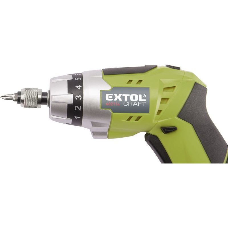 EXTOL CRAFT ŠROUBOVÁK AKU 3,6V LI-ION, 1300MAH SE SVÍTILNOU, 402114 - AKU ŠROUBOVÁK 3,6 - 10.8 V - AKU NÁŘADÍ