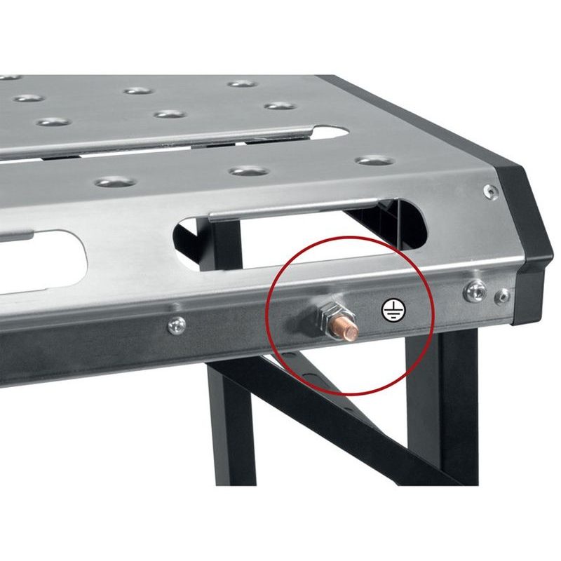 FORTUM STŮL SVAŘOVACÍ PŘENOSNÝ, 107X53CM, VÝŠKA 70-93CM, 4759970 - PRACOVNÍ STOLY - DÍLNA A GARÁŽ