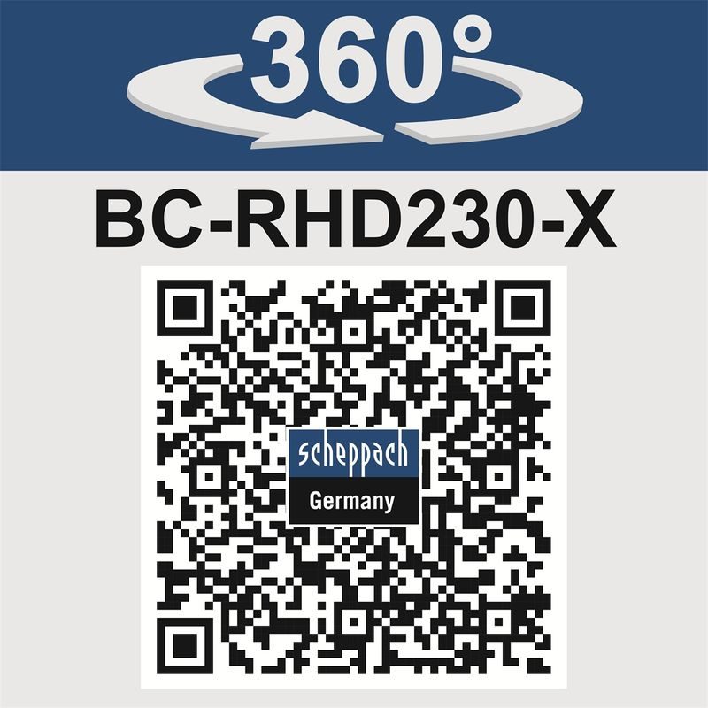 SCHEPPACH BC-RHD230-X 20 V IXES AKU VRTACÍ/SEKACÍ KLADIVO (BEZ BATERIE A NABÍJEČKY) - AKU VRTACÍ, SEKACÍ A KOMBINOVANÁ KLADIVA - AKU NÁŘADÍ