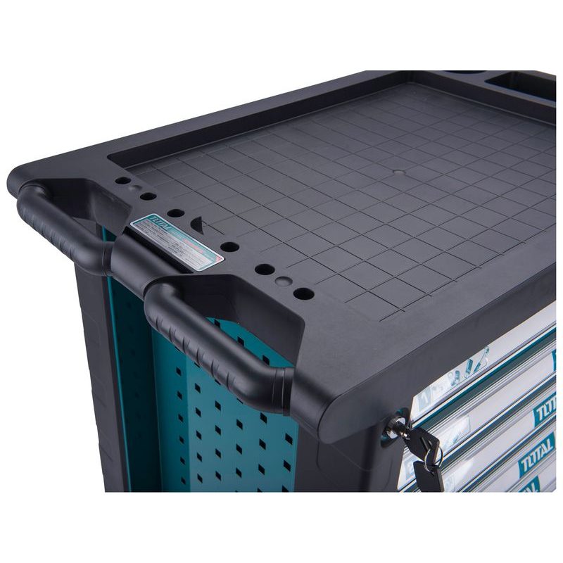 TOTAL DÍLENSKÝ VOZÍK S NÁŘADÍM, 162KS, INDUSTRIAL, THPTCS71621 - ZNAČKA TOTAL - ELEKTRICKÉ NÁŘADÍ