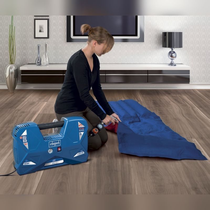 SCHEPPACH AIR CASE BEZOLEJOVÝ KOMPRESOR - BEZOLEJOVÉ KOMPRESORY - PNEU NÁŘADÍ