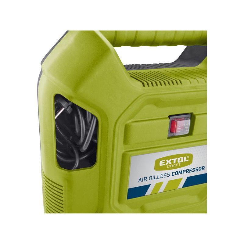 EXTOL CRAFT KOMPRESOR BEZOLEJOVÝ, 1100W, 418102 - BEZOLEJOVÉ KOMPRESORY - PNEU NÁŘADÍ