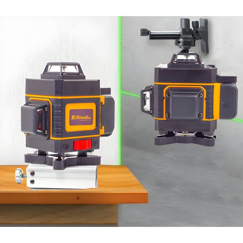 RIWALL HOME RNP-01 SAMONIVELAČNÍ ZAMĚŘOVACÍ LASER + SADA PŘÍSLUŠENSTVÍ - LINIOVÉ LASERY - MĚŘÍCÍ TECHNIKA