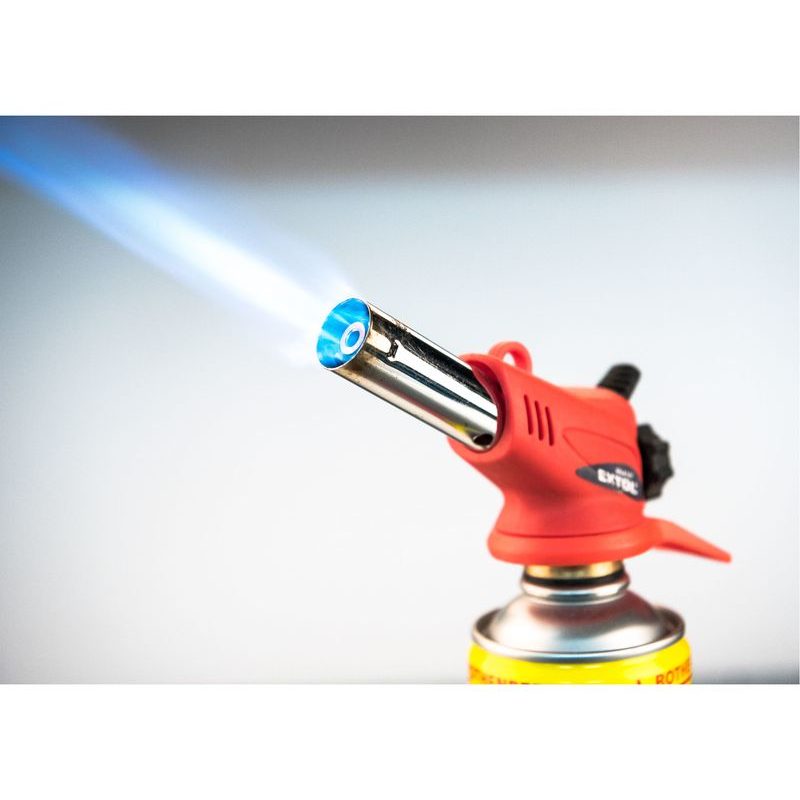 EXTOL PREMIUM HOŘÁK MINI S PIEZO ZAPALOVAČEM A PŘEDEHŘEVEM PLYNU NA KARTUŠE S EU ZÁVITEM 7/16", 8848107 - HOŘÁKY NA PLYN - DÍLNA A GARÁŽ