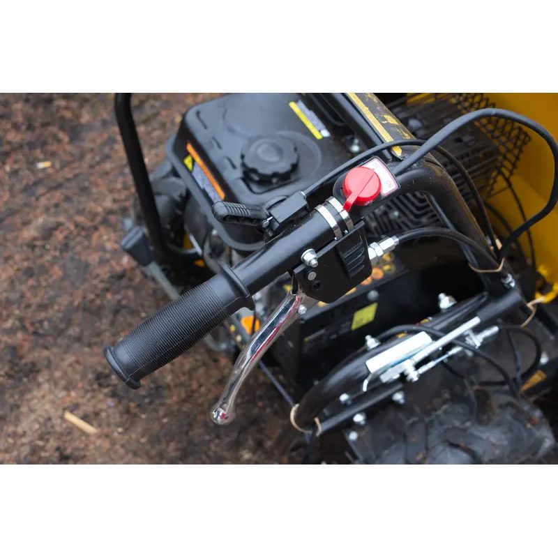 MOTOROVÝ DUMPER (PŘEPRAVNÍK) 4X4 | NOSNOST 400 KG/240 L | 196 CM3 - MOTOROVÉ A AKU VOZÍKY, KOLEČKA, MINIDUMPER - STAVEBNÍ TECHNIKA