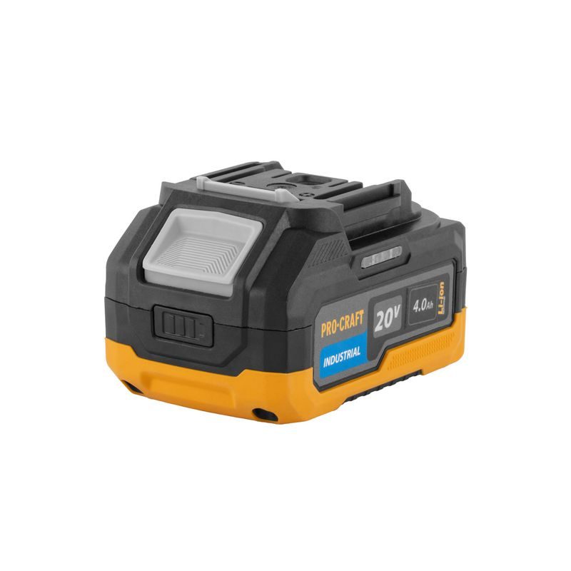 BATERIE AKUMULÁTOROVÁ 20V LI-ION, 4000MAH PROCRAFT 20/4 INDUSTRIAL | 20/4 INDUSTRIAL PROCRAFT - PŘÍSLUŠENSTVÍ PROCRAFT - NÁHRADNÍ DÍLY