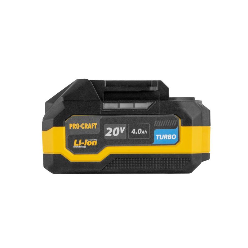 SADA BATERIE 20V 4AH (2 KS) + 1 NABÍJEČKA PROCRAFT PBC-SET 2 | PBC-SET 2 PROCRAFT - PŘÍSLUŠENSTVÍ PROCRAFT - NÁHRADNÍ DÍLY