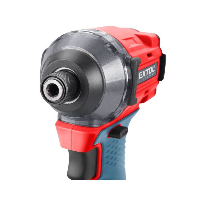 EXTOL PREMIUM UTAHOVÁK RÁZOVÝ 1/4" AKU SHARE20V, BRUSHLESS, BEZ BATERIE A NABÍJEČKY, 8891815 - RÁZOVÝ UTAHOVÁK 18V - AKU NÁŘADÍ