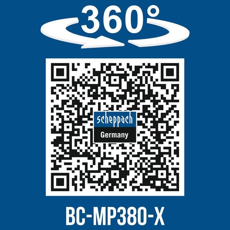 SCHEPPACH BC-MP380-X-SET XL2 2X20 V IXES AKU SEKAČKA 4V1 S BEZUHLÍKOVÝM MOTOREM + 2X 4AH BATERIE + DUÁLNÍ NABÍJEČKA 4,5 A - AKUMULÁTOROVÉ SEKAČKY - ZAHRADA