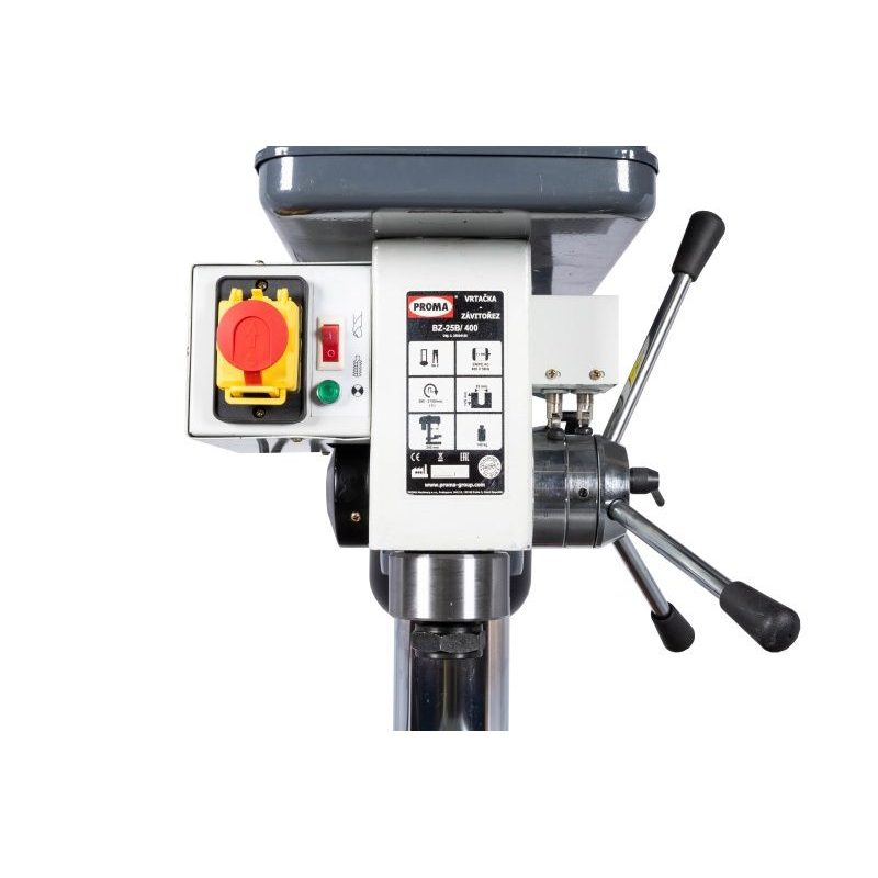 BZ-25B/400 - PRŮMYSLOVÁ VRTAČKA - ZÁVITOŘEZ - STROJNÍ VRTAČKY - KOVOOBRÁBĚCÍ STROJE