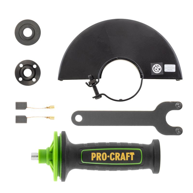 BRUSKA ÚHLOVÁ PROCRAFT PW2400ES | PW2400ES PROCRAFT - VÝKONNÉ ÚHLOVÉ BRUSKY NAD 1000W - ELEKTRICKÉ NÁŘADÍ