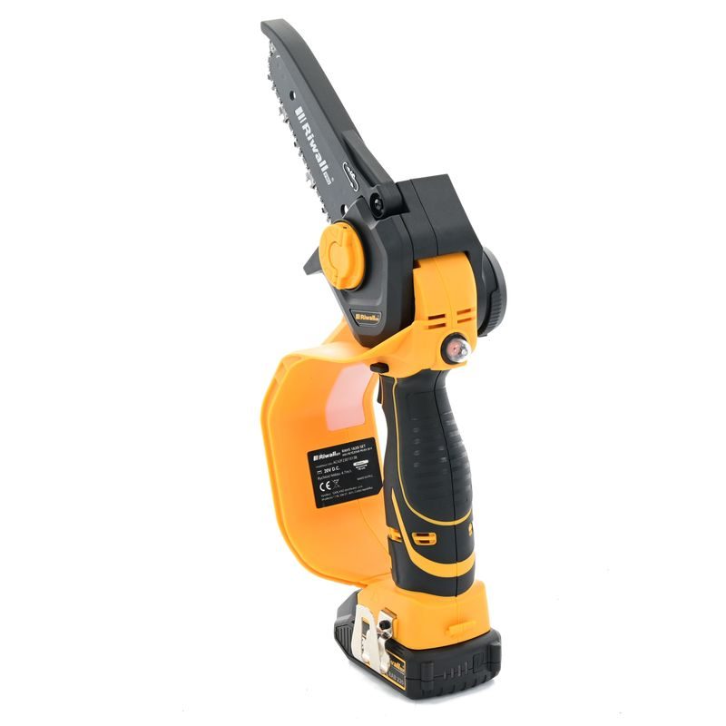 RIWALL PRO RAHS 1820I SET AKU RUČNÍ ŘETĚZOVÁ PILA 20 V S BEZUHLÍKOVÝM MOTOREM + 2AH BATERIE + NABÍJEČKA - PROŘEZÁVACÍ PILY - ZAHRADA