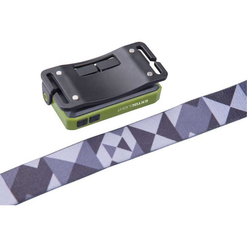 EXTOL LIGHT ČELOVKA 140LM, USB NABÍJENÍ, LED+COB LED, 43184 - KAPESNÍ SVÍTILNY A ČELOVKY - SVÍTIDLA