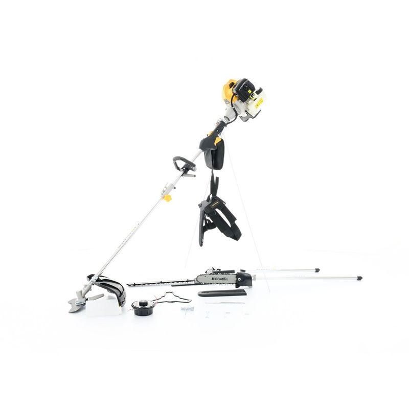 RIWALL PRO RPMT 520 MULTIFUNKČNÍ KŘOVINOŘEZ S BENZINOVÝM MOTOREM 4 V 1 - 2-TAKTNÍ KŘOVINOŘEZY - ZAHRADA