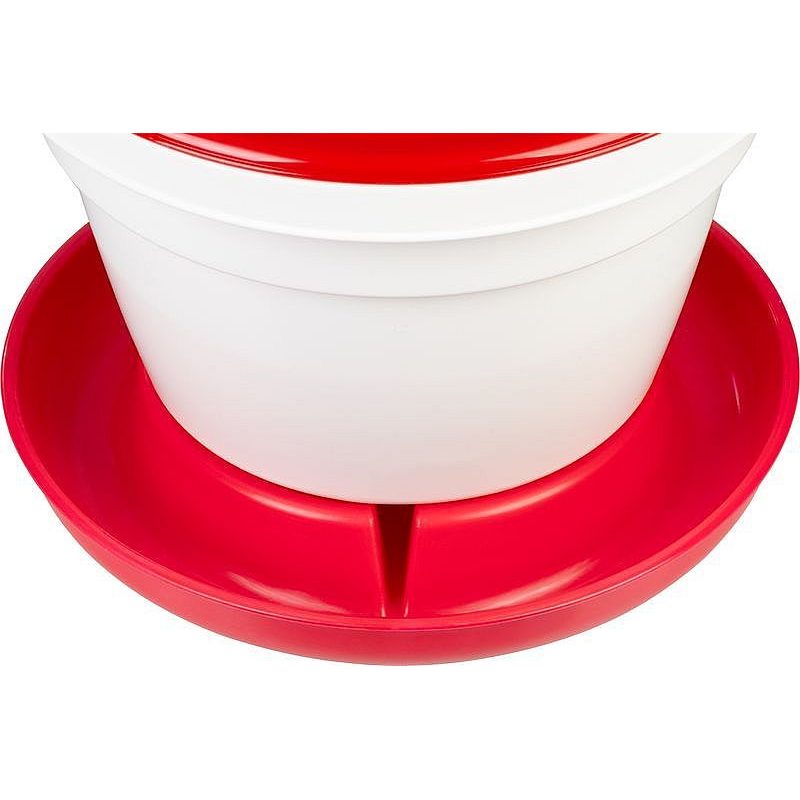NAPÁJEČKA PLASTOVÁ RAPID CLEAN CHICKENS 360X360MM, 12L - PRO CHOVATELE - KRMIVA