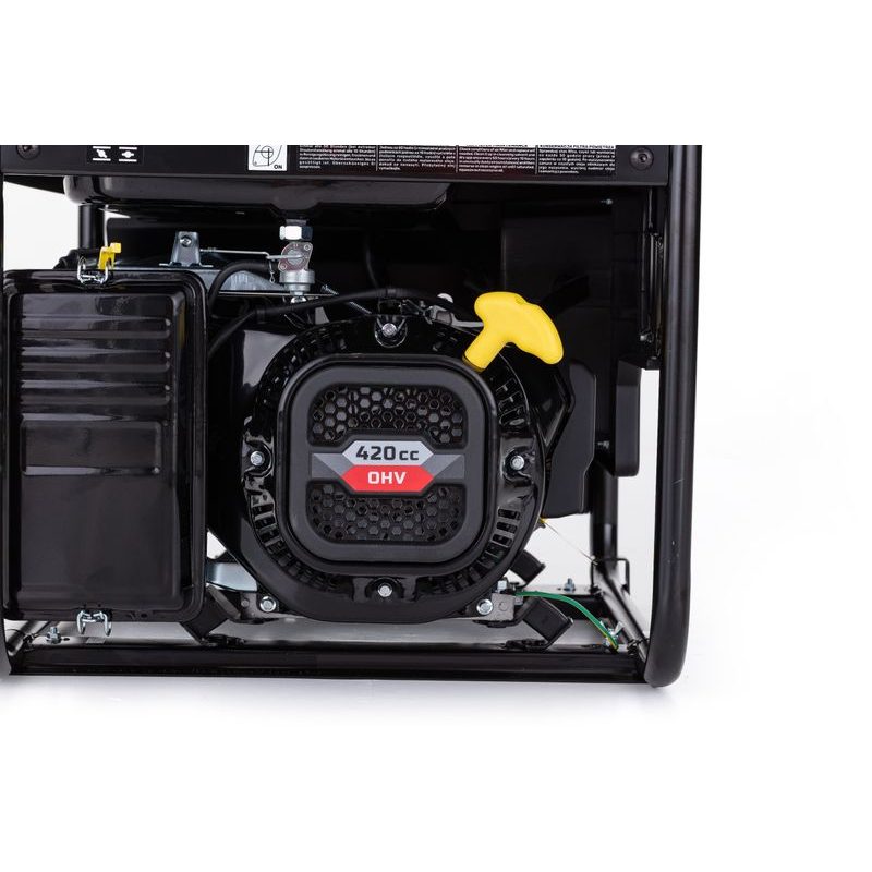 HAHN & SOHN BENZÍNOVÁ ELEKTROCENTRÁLA HGG 8000X - JEDNOFÁZOVÉ CENTRÁLY - ELEKTROCENTRÁLY