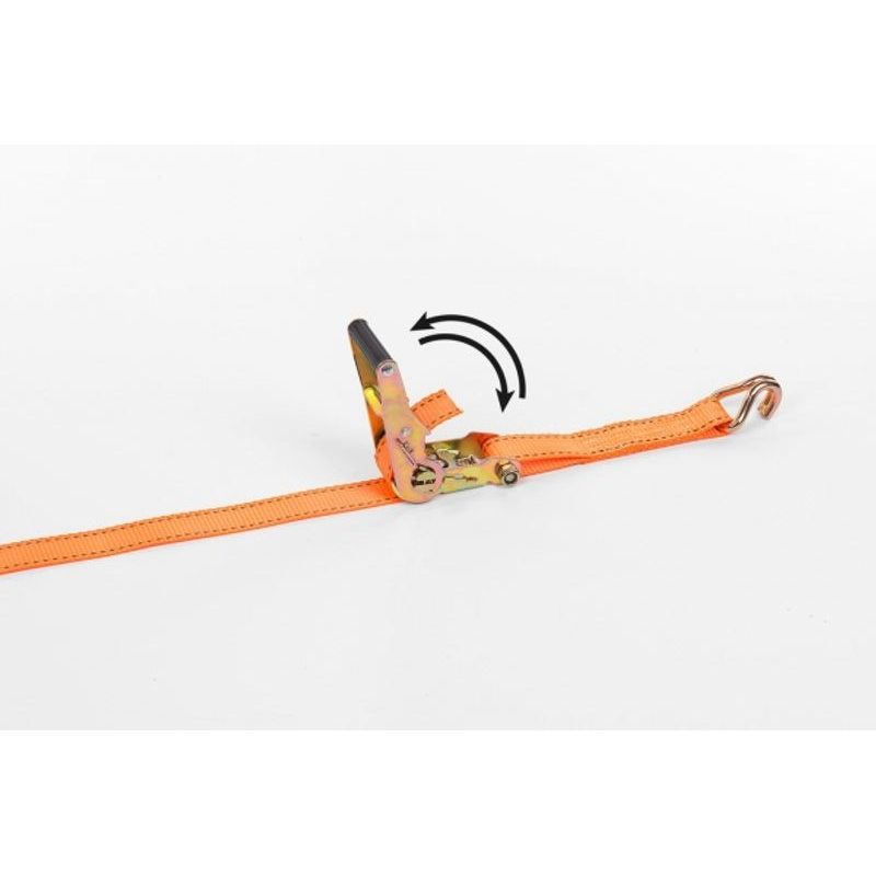 KREATOR KRT555008 UPÍNACÍ PÁS RÁČNOVÝ S HÁKY 1000KG/4,6M - UPÍNACÍ PÁSY (KURTNY) A GUMY - DÍLNA A GARÁŽ