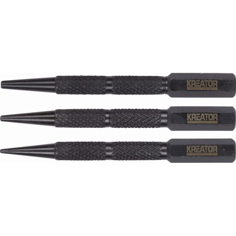 KREATOR KRT463004 B SADA PRŮBOJNÍKŮ 3KS - DŮLČÍKY, PRŮBOJNÍKY - RUČNÍ NÁŘADÍ
