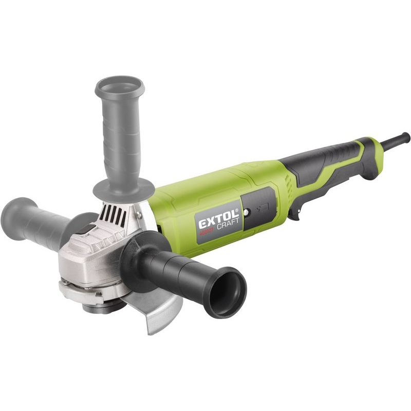 EXTOL CRAFT BRUSKA ÚHLOVÁ S PRODLOUŽENOU RUKOJETÍ, 125MM, 1200W, 403127 - ÚHLOVÁ BRUSKA 125 MM - ELEKTRICKÉ NÁŘADÍ