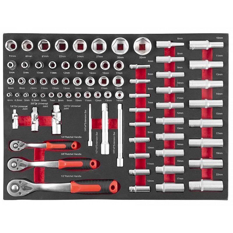 DÍLENSKÝ VOZÍK B239 SKŘÍŇKA, 7 ZÁSUVEK, 249KS NÁŘADÍ - VOZÍKY S NÁŘADÍM - DÍLNA A GARÁŽ