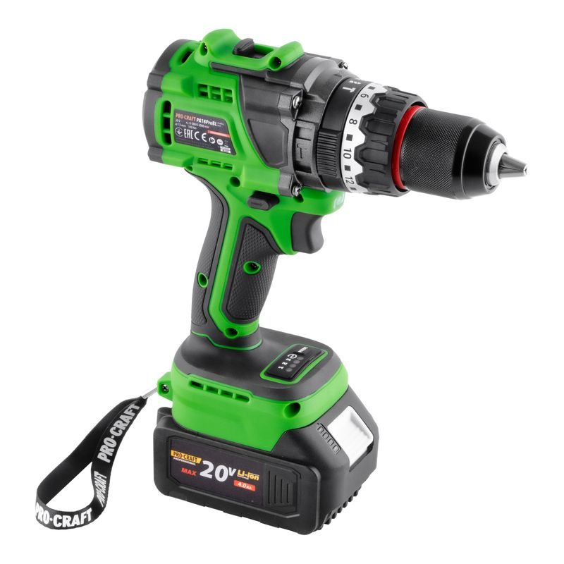 AKU ŠROUBOVÁK PROCRAFT PA18PROBL-1B-C | PA18PROBL-1B-C PROCRAFT - AKU ŠROUBOVÁK 18V - 20V - AKU NÁŘADÍ