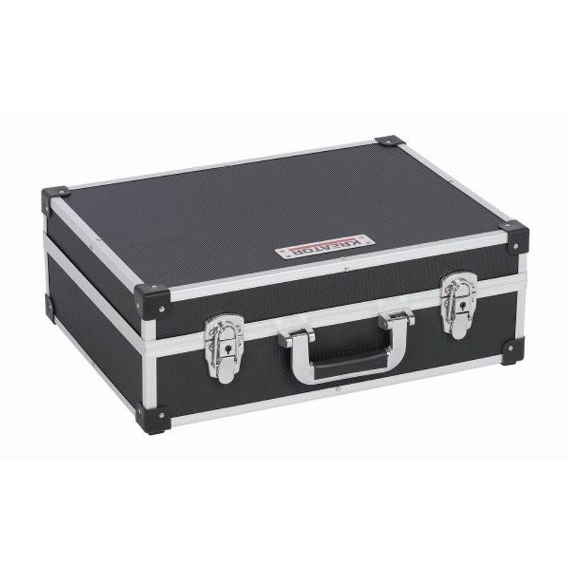 KREATOR KRT640401B HLINÍKOVÝ KUFR 3 IN 1 ČERNÝ - KUFRY, TAŠKY, ORGANIZÉRY NA NÁŘADÍ - PŘÍSLUŠENSTVÍ