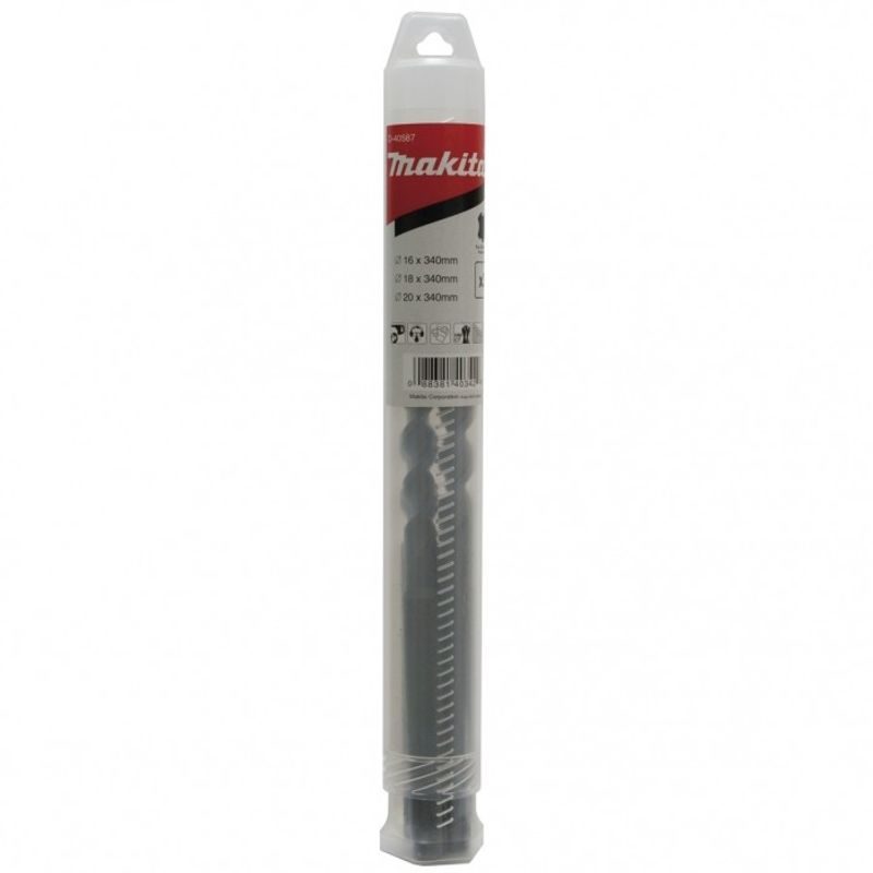 MAKITA D-40587 - SADA VRTÁKŮ SDS-MAX 3 KS V PLASTOVÉM POUZDŘE STOP - VRTÁKY DVOUBŘITÉ SDS-MAX - PŘÍSLUŠENSTVÍ