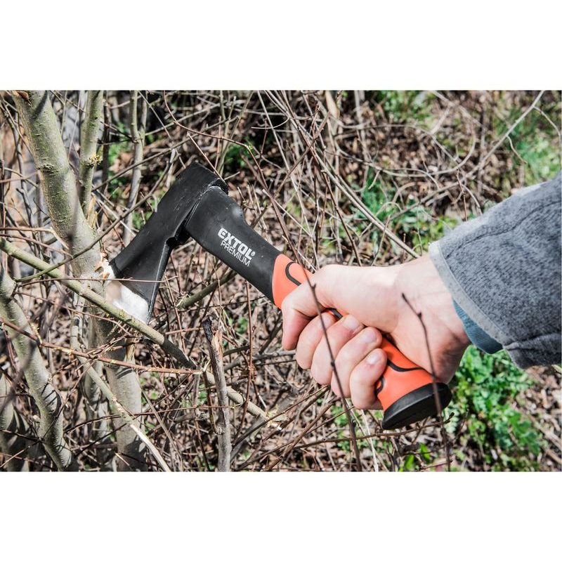 EXTOL PREMIUM SEKERA, SKLOLAMINÁTOVÁ NÁSADA, 600G, 8871271 - SEKERY - RUČNÍ NÁŘADÍ