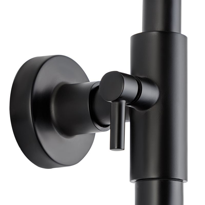 SPRCHOVÝ SLOUP S BATERIÍ MIXXUS PREMIUM ALEX 003-J BLACK, ČERNÁ | ALEX 003-J BLACK PROCRAFT - SPRCHOVÉ BATERIE - SANITA