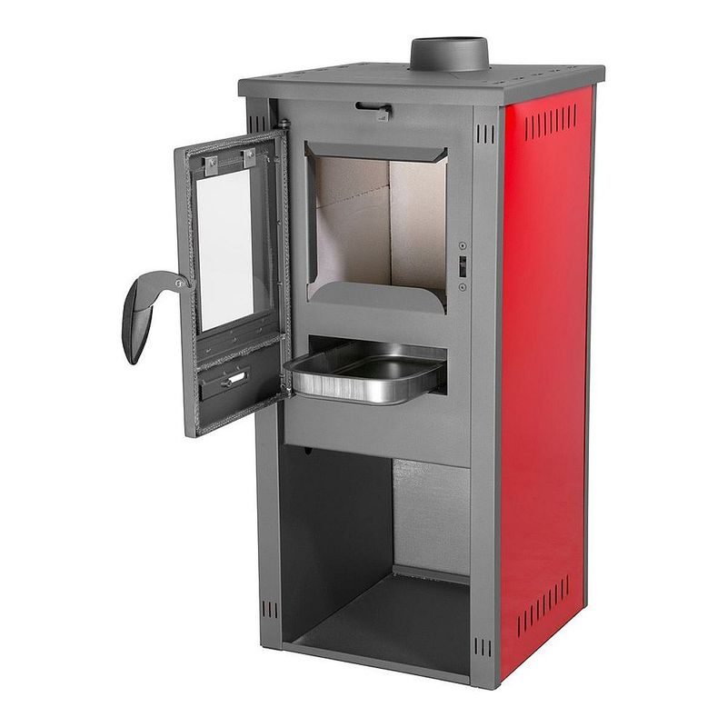 KAMNA THALIA OKTA 3,9KW, 85CM, ČERVENÉ - KAMNA, KRBY, KRBOVÁ KAMNA - DŮM A DOMÁCNOST, ELEKTRO..