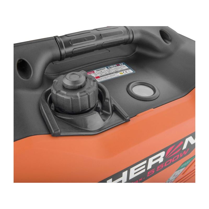 HERON ELEKTROCENTRÁLA DIGITÁLNÍ INVERTOROVÁ, 5,5KW, ELEKTRICKÝ START, DÁLKOVÉ OVLÁDÁNÍ, ATS-READY, PODVOZEK, 8896227 - DIGITÁLNÍ ELEKTROCENTRÁLY - ELEKTROCENTRÁLY