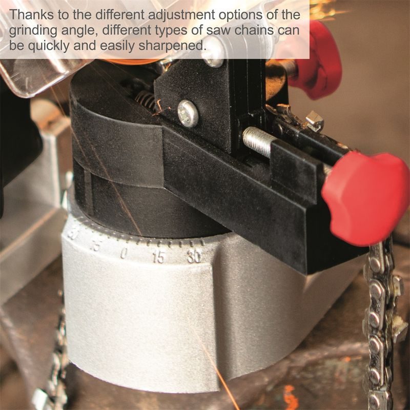 SCHEPPACH KS 1200 BRUSKA NA PILOVÉ ŘETĚZY - OSTŘIČKY NA ŘETEZY - ZAHRADA