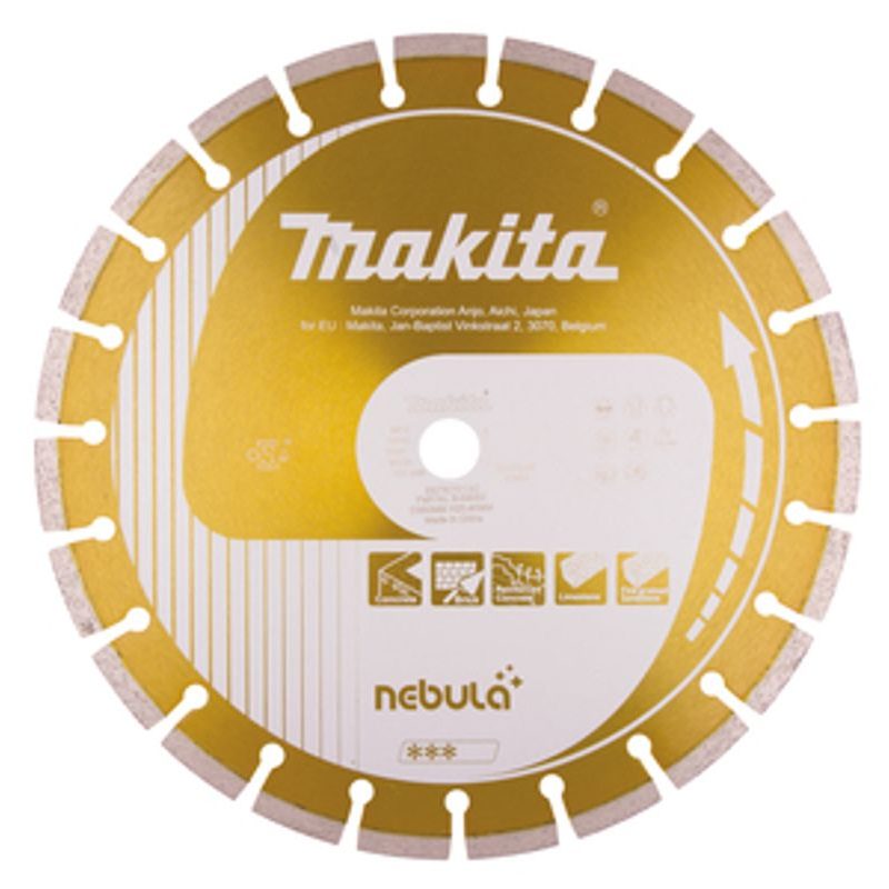 MAKITA B-54053 - KOTOUČ ŘEZNÝ DIAMANTOVÝ NEBULA 350X25.4MM = OLD B-13297 - DIA KOTOUČ > 300 MM - PŘÍSLUŠENSTVÍ