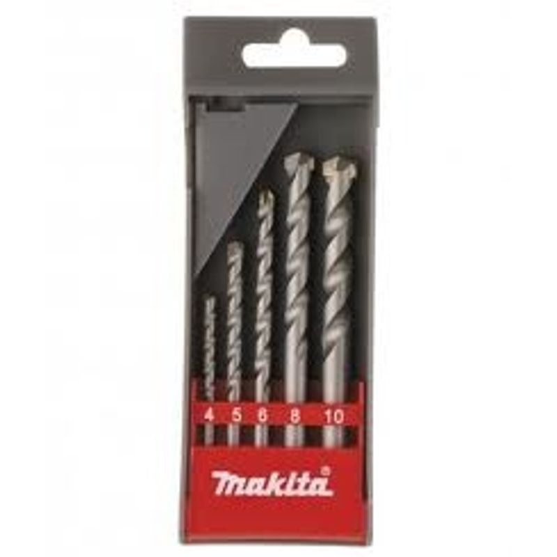 MAKITA D-05175 - SADA VRTÁKŮ S VÁLCOVOU STOPKOU DO ZDIVA 5 KS V PLASTOVÉ KRABIČCE - SADY VRTÁKŮ - PŘÍSLUŠENSTVÍ